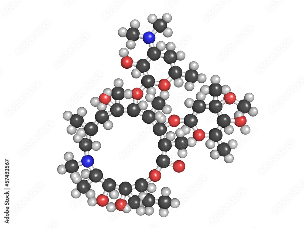 Sticker Azithromycin antibiotic drug (macrolide class)