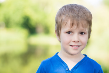 Portrait of little boy