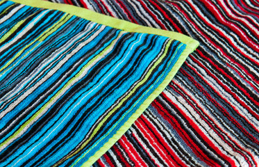 Colorful cloth texture