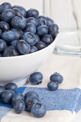 Blueberries in bowl