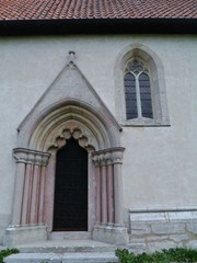 The froejel kyrka on Gotland in Sweden