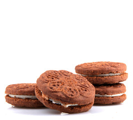 Fototapeta na wymiar Chocolate Biscuits