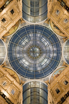 Glasdach der Gallerie Vittorio Emanuele, Mailand