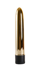 Golden metal vibrator isolated