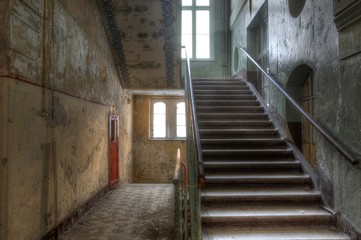 Old stairs in beelitz