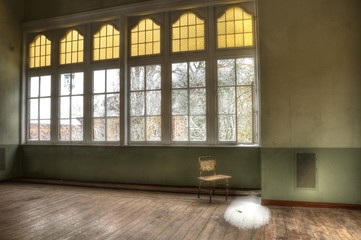 Abandoned room in Beelitz