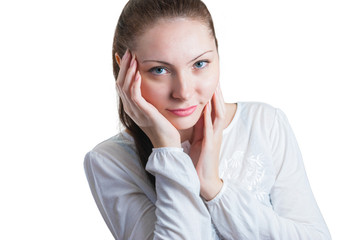 Portrait of young beautifull girl