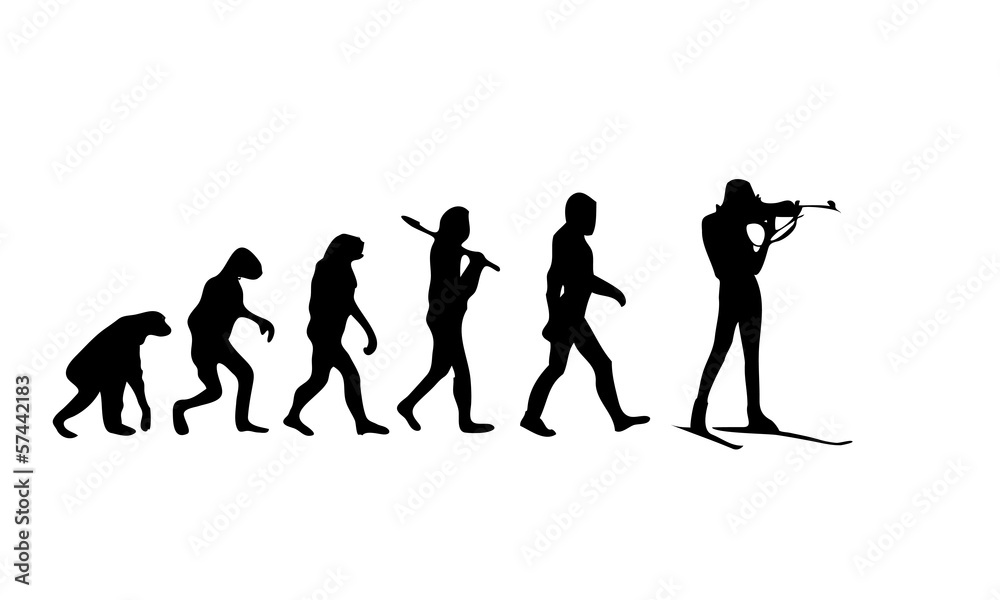 Poster Evolution Biathlon