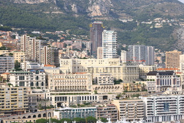 Monaco Stadt Leben