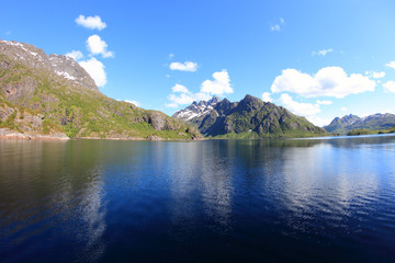 Fototapeta premium late spring in Lofoten