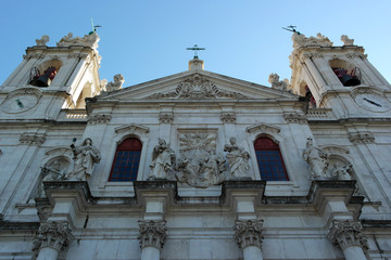 Obraz premium estrela Basilica, Lisbon, Portugal