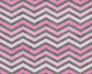 Fond de tissu texturé zigzag rose et gris