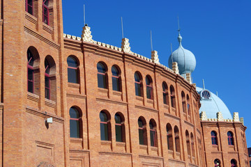 Fototapeta premium Campo Pequeno bullfighting arena, Lisbon, Portugal