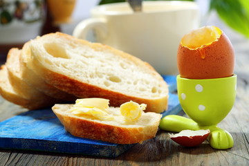 Breakfast.