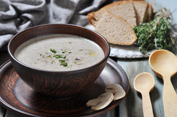Mushroom cream soup