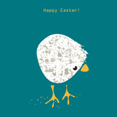 Chick. Greeting Card