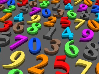 Naklejka premium digital background.