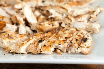 Sliced Grilled Chicken Breast