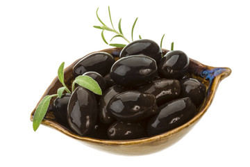 Black gigant olives