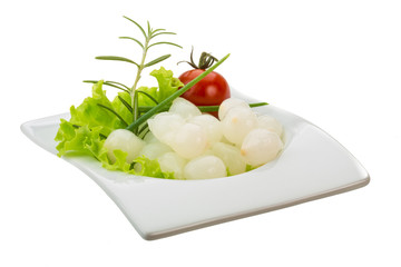 Small marinated onion