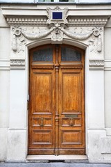 Fototapeta na wymiar Paris, France - old door