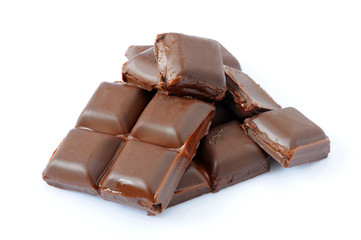 Pieces of Dark chocolate