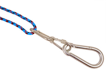 carabiner and rope