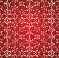 Christmas background with snowflakes. Seamless pattern.