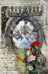 Queen of fairytales in old paper © Rosario Rizzo