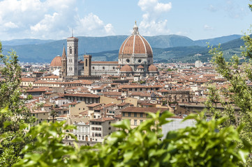 The Basilica di Santa Maria del Fiore in Florence, Italy