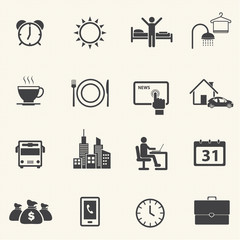 Routine of a businessman