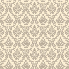 Damask seamless pattern