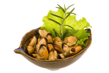 Marinated mussels