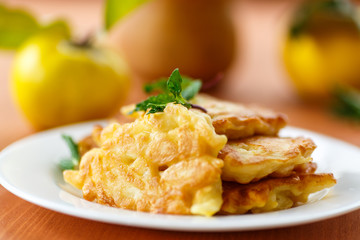 pancakes with quince