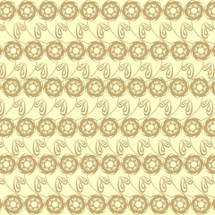 floral seamless vector background