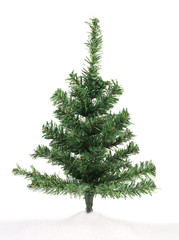 Christmas tree artificial.