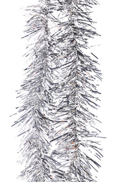 Christmas Silver Tinsel.