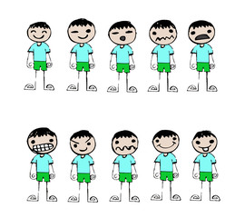 cute cartoon kids in Jaidee Family Style