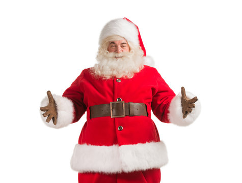 Santa Claus Welcoming you!
