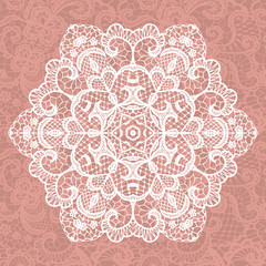 Vector template. Invitation card.