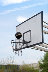 Naklejka premium Basketball