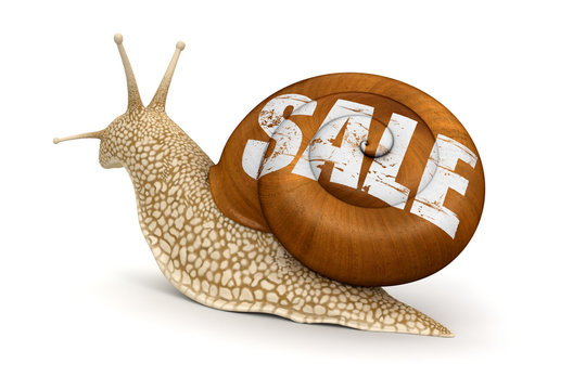 Sale Snail (clipping path included)