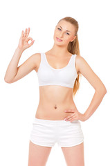 Fototapeta premium Fitness woman
