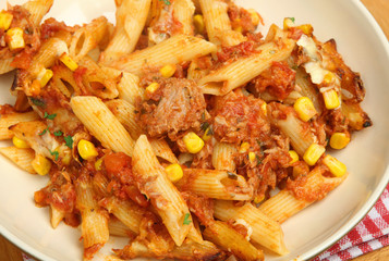 Baked Pasta with Tuna Fish