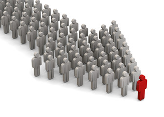 TEAMWORK CONCEPT - 3D