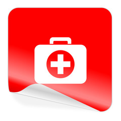 Obraz premium first aid icon