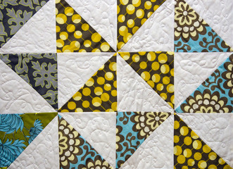 Fototapeta premium old patchwork quilt