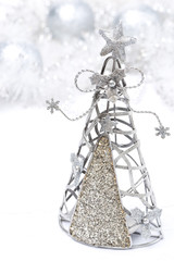 Christmas decoration - Christmas tree made ​​of metal