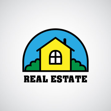 house real estate logo