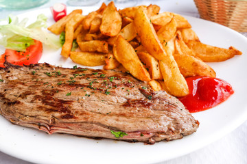 juicy steak beef meat